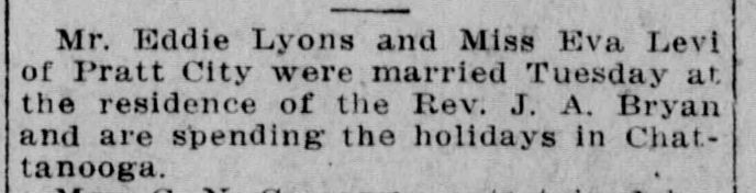 Eddie Lyons-Eva Levi